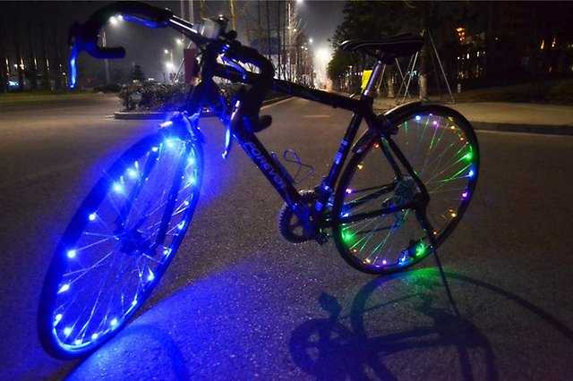 Подсветка велосипеда светодиодной лентой своими руками | онлайн-журнал о ремонте и дизайне