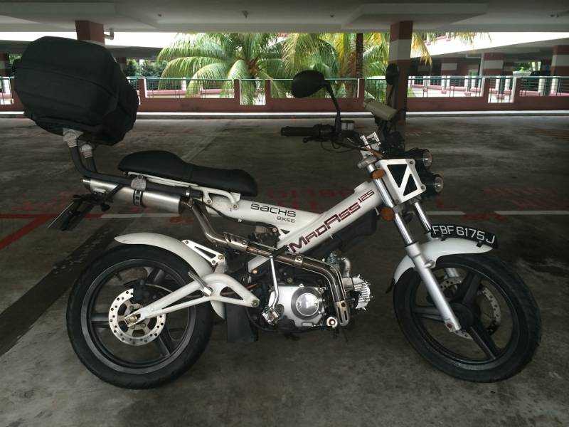 Мопед sachs madass (сакс мадасс)
