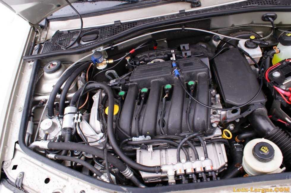 Двигатель автомобиля ларгус