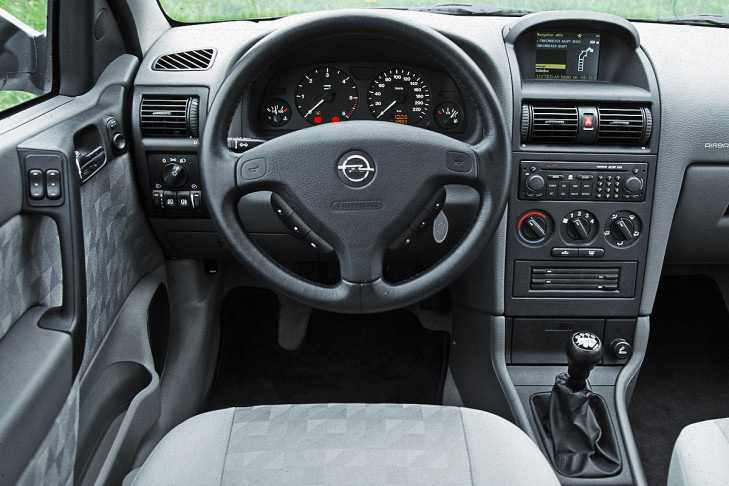 Opel astra g – предохранители и реле