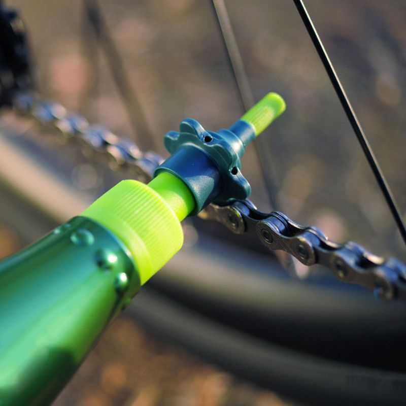 Как почистить и смазать велосипедную цепь