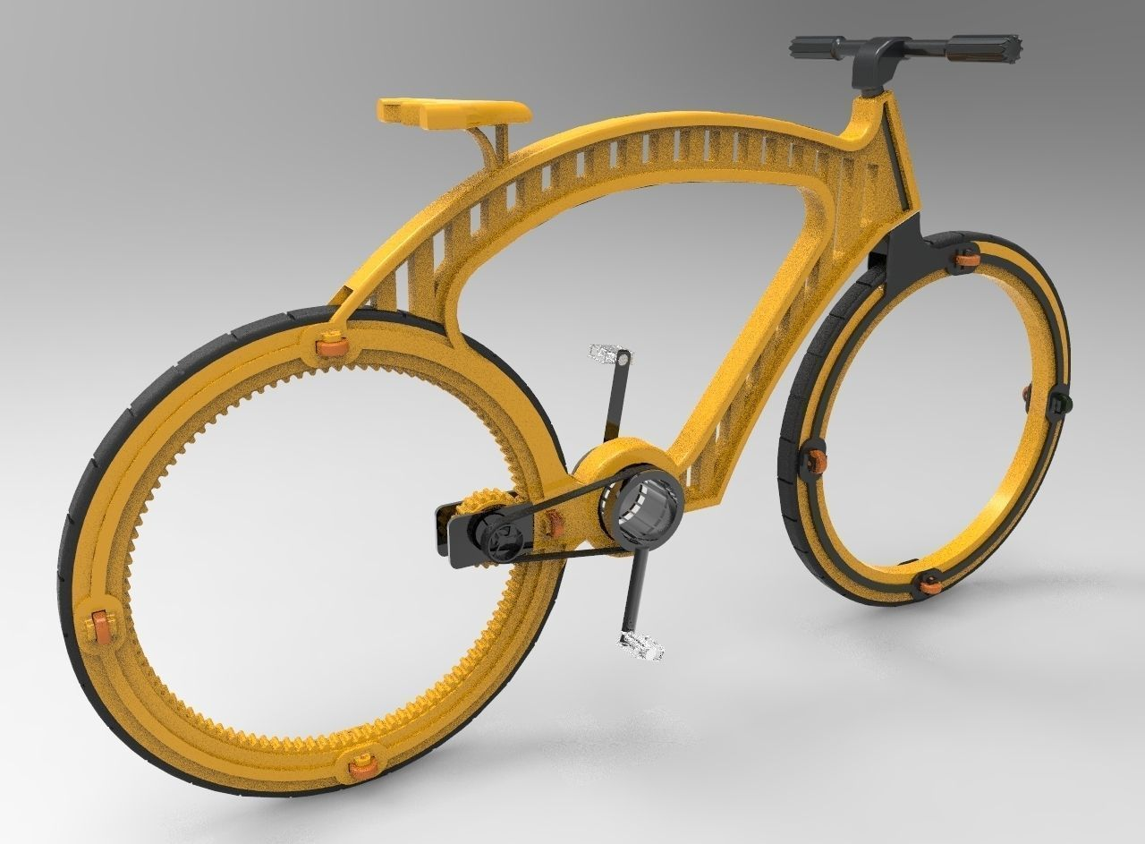 В настоящее время инженерами велокомпаний созданы несколько моделей велосипедов без спиц Это велобайки с колесами на эллиптических лентах, литые диски, и с совершенно новой технологией – Nulla