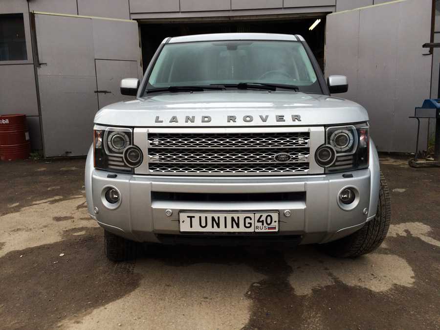 Land rover discovery фары тюнинг