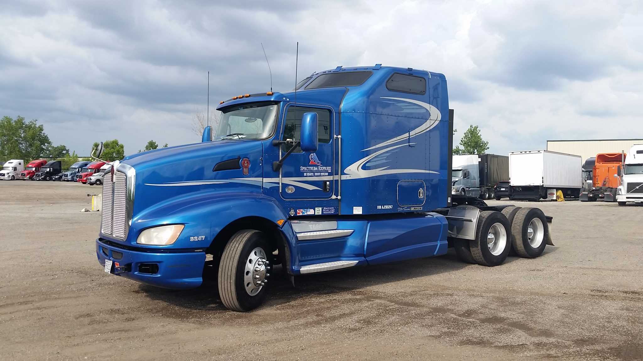 Kenworth t2000 - технические характеристики седельного тягача