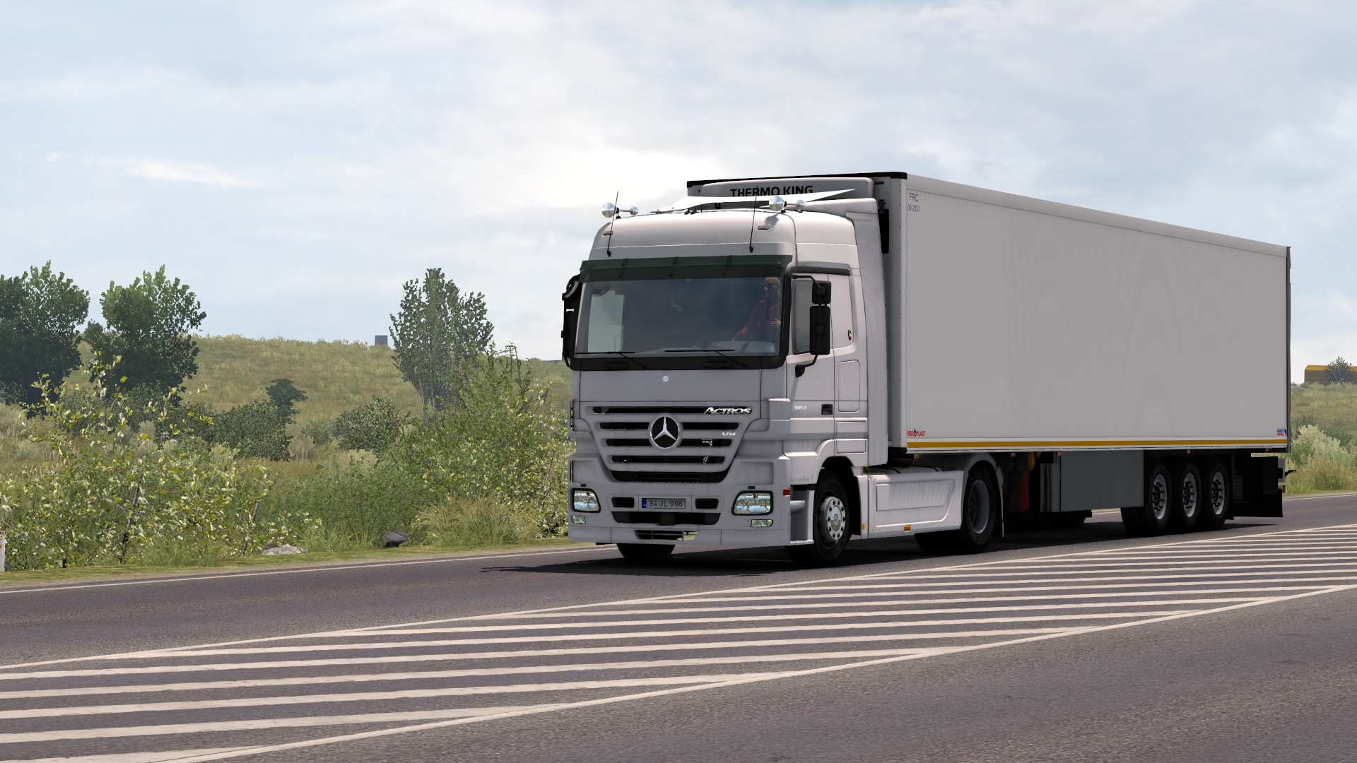 Мод mercedes benz new actros 2021 версия 1.6.5 для euro truck simulator 2 (v1.40.x, 1.41.x)